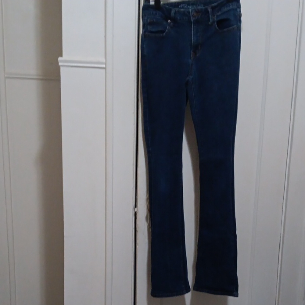 Old Navy Rockstar Blue Jeans Women's Size 8 Some Stretch EUC